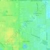 LaCosta Wetlands topographic map, elevation, terrain