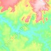 Paquetá topographic map, elevation, terrain