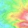 Mtaileb topographic map, elevation, terrain