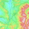 Seesen topographic map, elevation, terrain