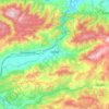 Geyve topographic map, elevation, terrain