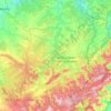 Matarraña / Matarranya topographic map, elevation, terrain