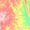 Afrânio Peixoto topographic map, elevation, terrain