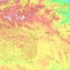 Soria topographic map, elevation, terrain