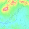 دهستان بدوستان غربی topographic map, elevation, terrain