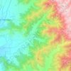 Shangus tehsil topographic map, elevation, terrain