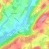 Califon topographic map, elevation, terrain