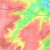 Saint-Fuscien topographic map, elevation, terrain