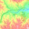Monreal de Ariza topographic map, elevation, terrain