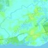 Fazendinha topographic map, elevation, terrain