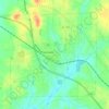 Gordo topographic map, elevation, terrain