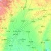 Qiqihar City topographic map, elevation, terrain