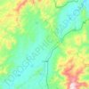 仁兴镇 topographic map, elevation, terrain