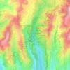 Franklin Canyon topographic map, elevation, terrain