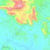 Air Besar topographic map, elevation, terrain