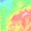 Море-Ю topographic map, elevation, terrain