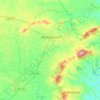 Moita Bonita topographic map, elevation, terrain