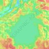 West Hawk Lake topographic map, elevation, terrain