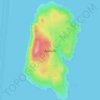 Arkoudi topographic map, elevation, terrain