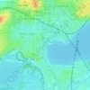 Monona Bay topographic map, elevation, terrain