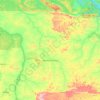Nova Bandeirantes topographic map, elevation, terrain