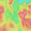 Guthrie Lake topographic map, elevation, terrain