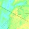 Oliver topographic map, elevation, terrain