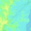São Bento topographic map, elevation, terrain