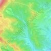 Olano topographic map, elevation, terrain