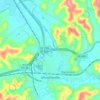 Uhrichsville topographic map, elevation, terrain