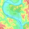 Devola topographic map, elevation, terrain