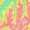 Kaunertal topographic map, elevation, terrain