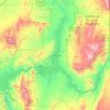 Lake Mead topographic map, elevation, terrain