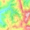 Roseto Valfortore topographic map, elevation, terrain