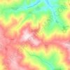 Montefalcone di Val Fortore topographic map, elevation, terrain