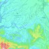 rio pichoy topographic map, elevation, terrain