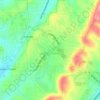 Grayson Valley topographic map, elevation, terrain