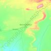 Bechar topographic map, elevation, terrain