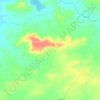Pokhar topographic map, elevation, terrain