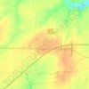 Ipava topographic map, elevation, terrain
