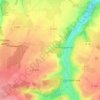 Bocquencé topographic map, elevation, terrain