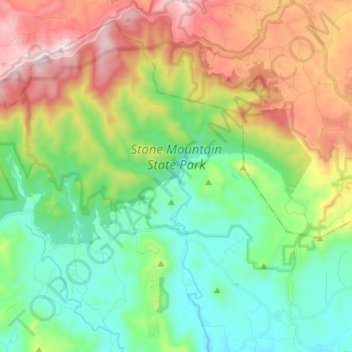 3042 topographic map, elevation, terrain