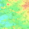 Silver topographic map, elevation, terrain