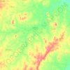 Bonfim do Piauí topographic map, elevation, terrain