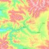 Lungmar topographic map, elevation, terrain