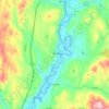 Haverhill topographic map, elevation, terrain
