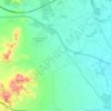 La Aljorra topographic map, elevation, terrain