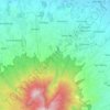 Tamansari topographic map, elevation, terrain