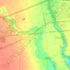 West Jefferson topographic map, elevation, terrain