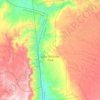 Gibe National Park topographic map, elevation, terrain